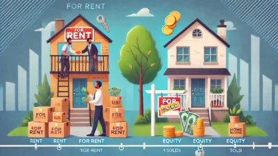 Renting vs Owning a Home Image