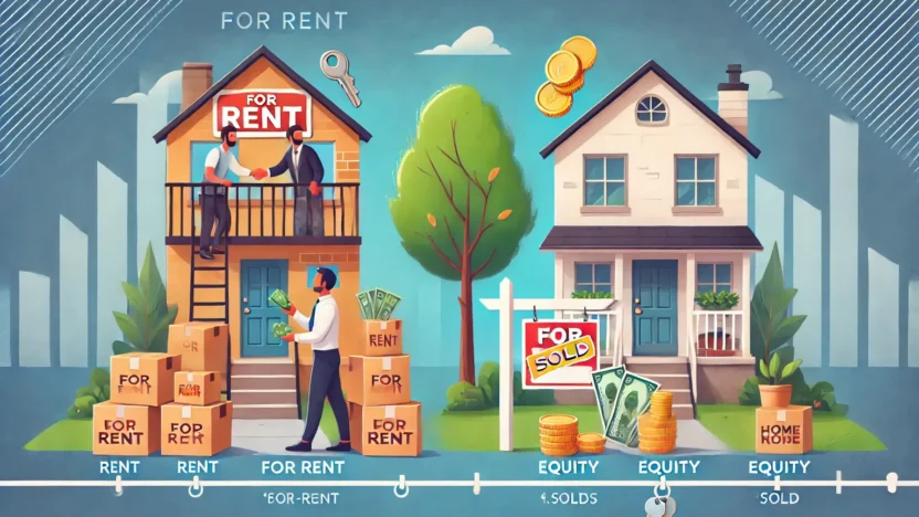 Renting vs Owning a Home Image